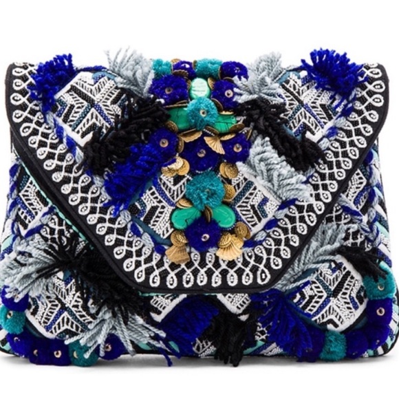 ANTIK BATIK PARIS Kilan Crossbody bag! Custom gems added for a little bling! - Picture 1 of 10